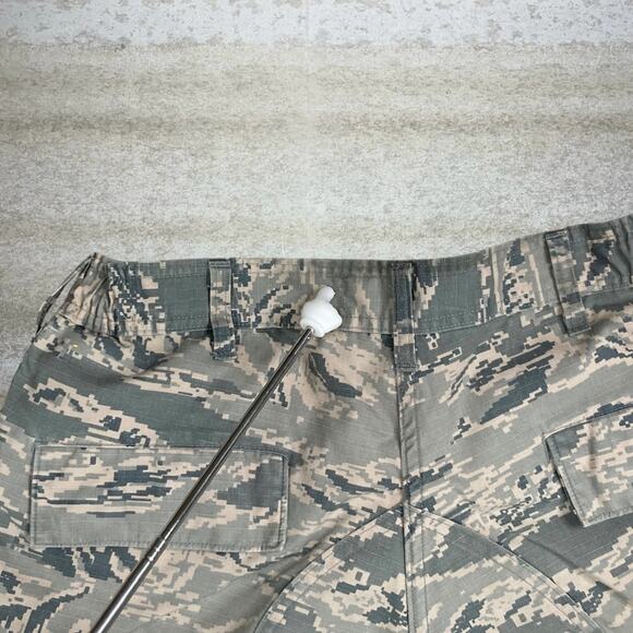 Vintage 90s Military Tactical Pants 34x28 Baggy Wide Leg Tiger Stripe Camo - Picture 7 of 12